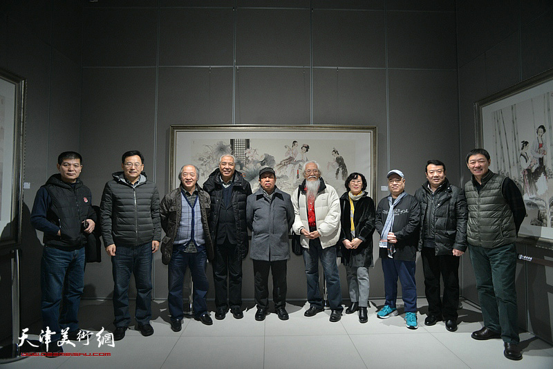 “2019绘·境——赵国经、王美芳、姜陆、王立宪作品联展”12月18日在大观美术馆开幕。