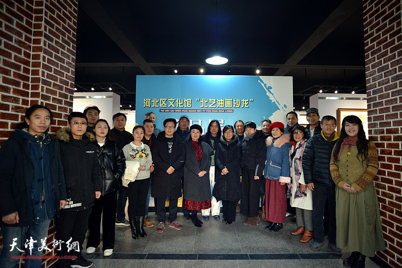 “北艺油画沙龙”作品展2019年12月23日在河北区文化馆展厅开幕