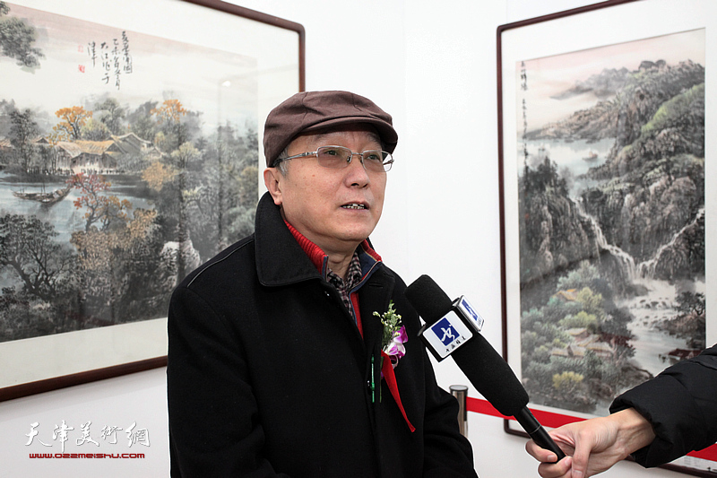 吕云所、吕大江父子中国画作品展