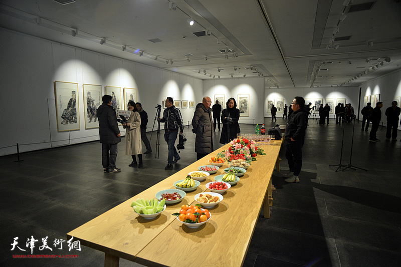 “水墨问道——第十届中国画名家邀请展”现场。