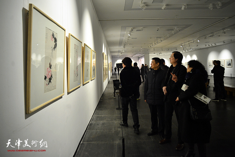 “水墨问道——第十届中国画名家邀请展”现场。