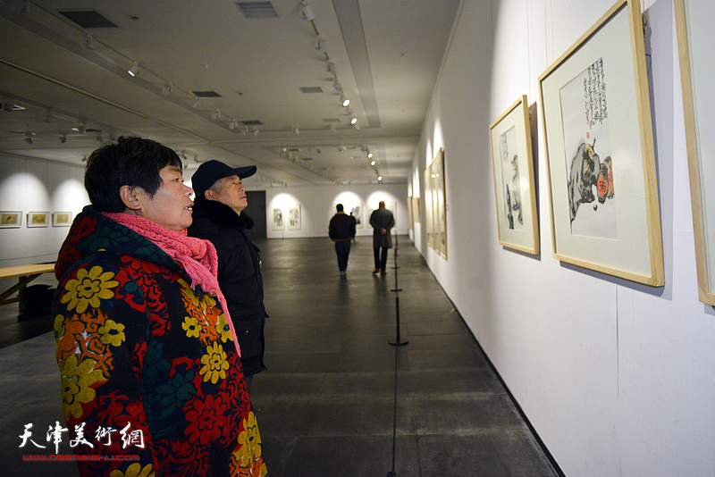 “水墨问道——第十届中国画名家邀请展”现场。