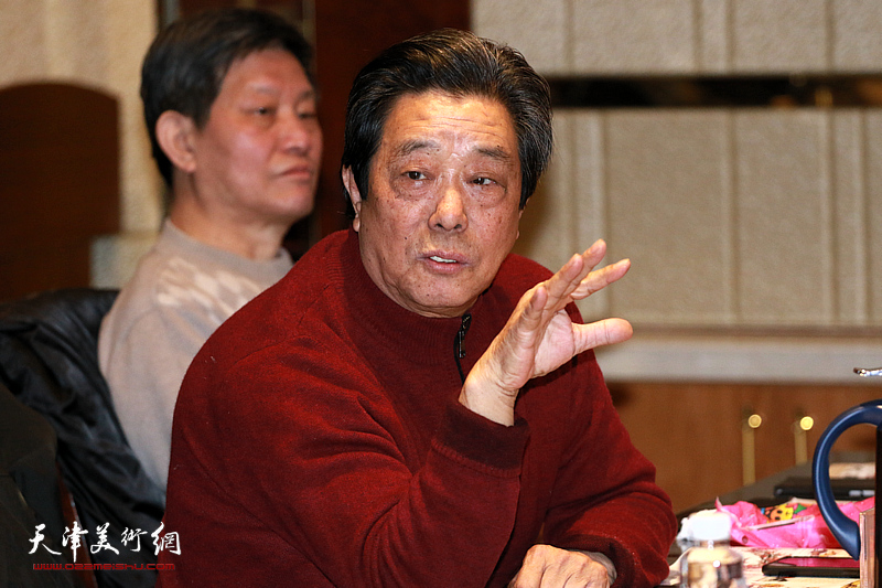 天津政协之友书画院、长城书画院迎新春座谈会