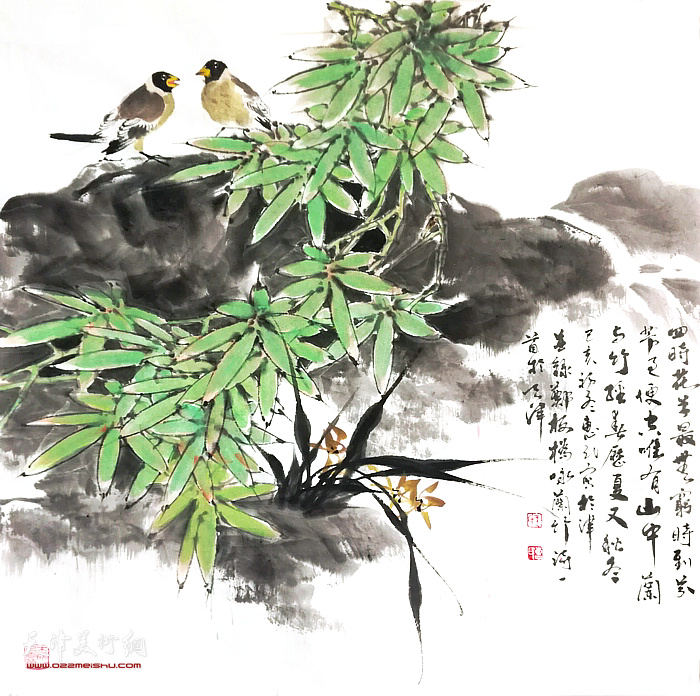 王惠民花鸟画