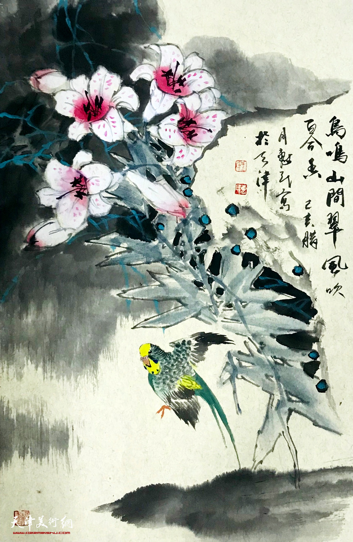 王惠民花鸟画