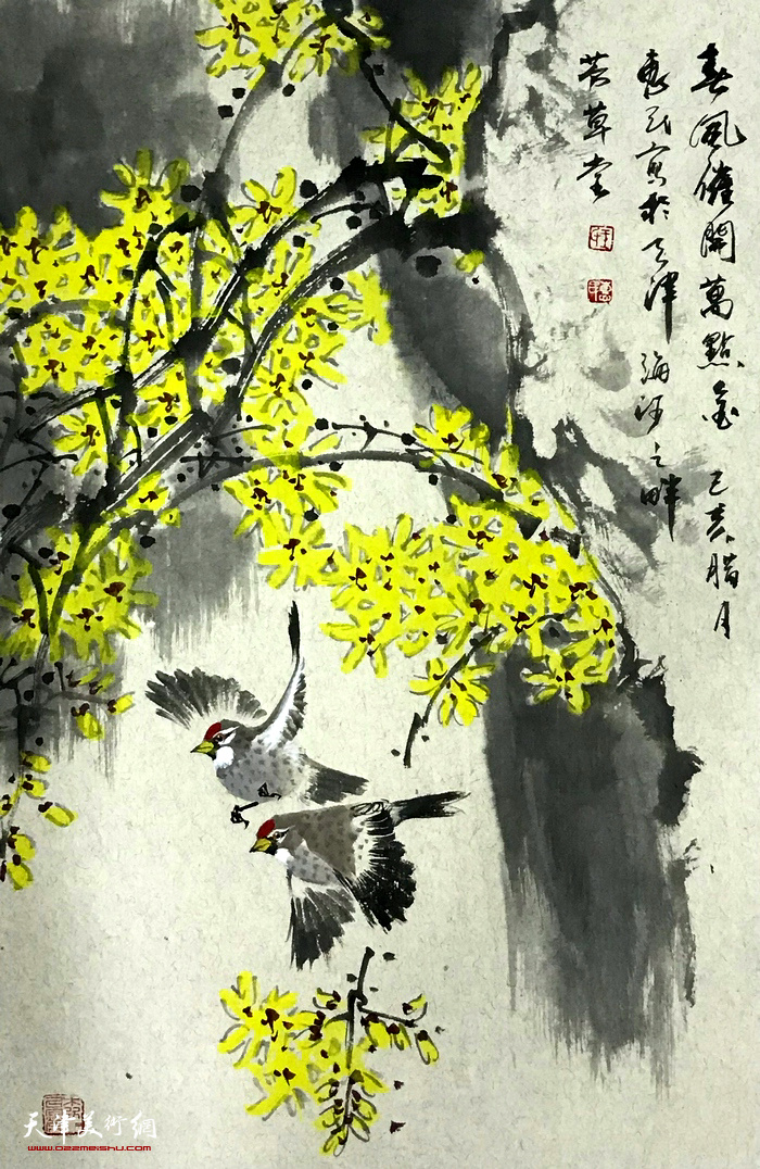 王惠民花鸟画