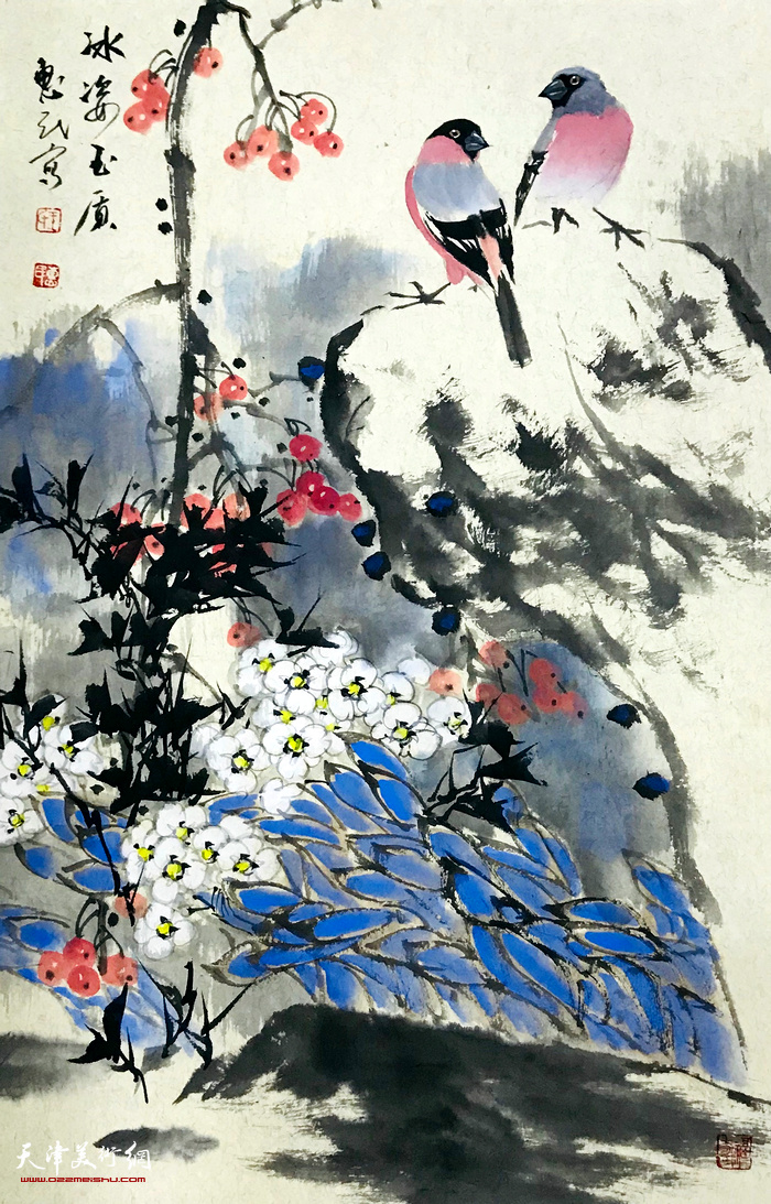 王惠民花鸟画