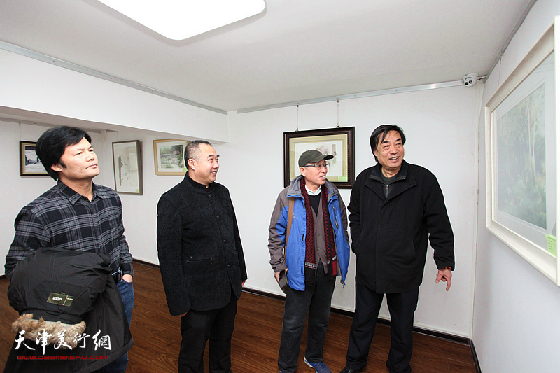 迎新春天津市书画艺术研究会会员小品展