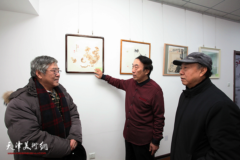 迎新春天津市书画艺术研究会会员小品展