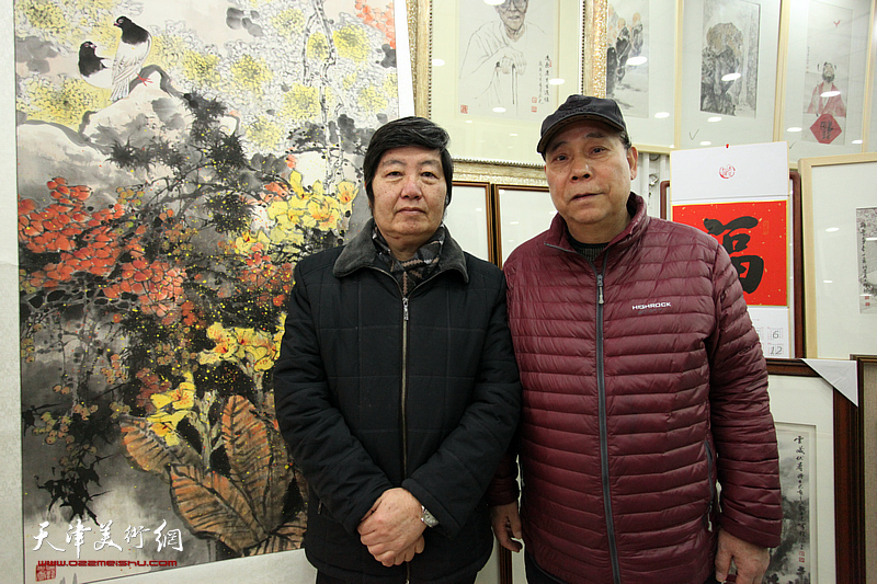 著名画家王惠民花鸟画展