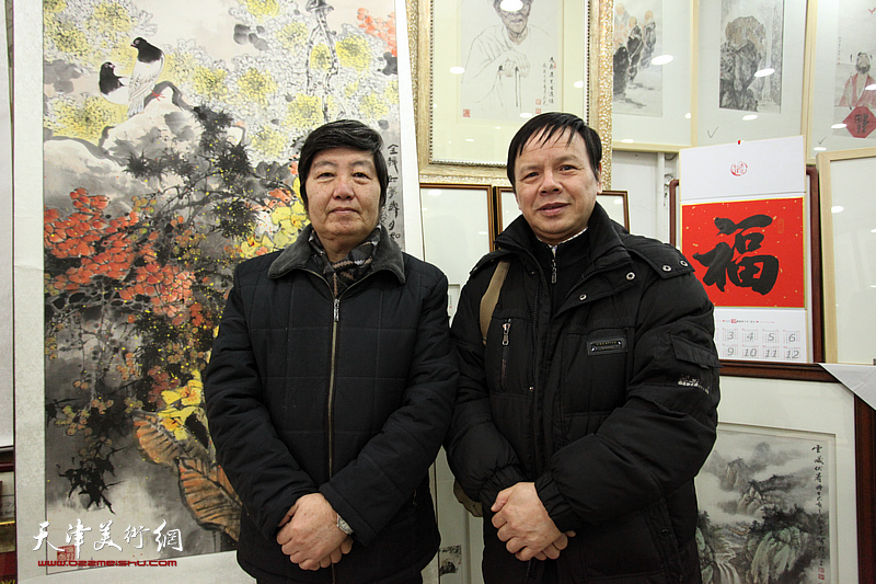 著名画家王惠民花鸟画展