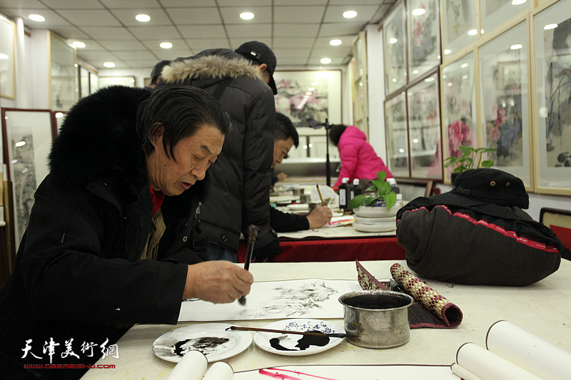 著名画家王惠民花鸟画展