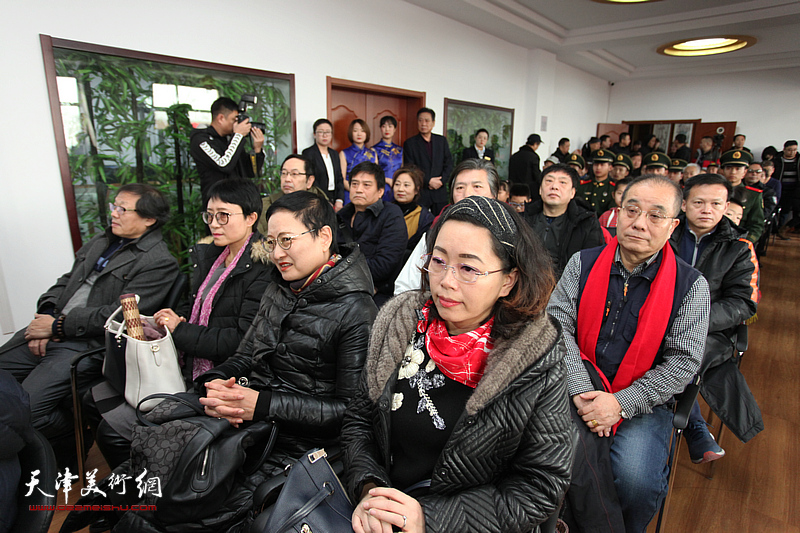 津门名家唐云来师生社区群众百人书画作品展