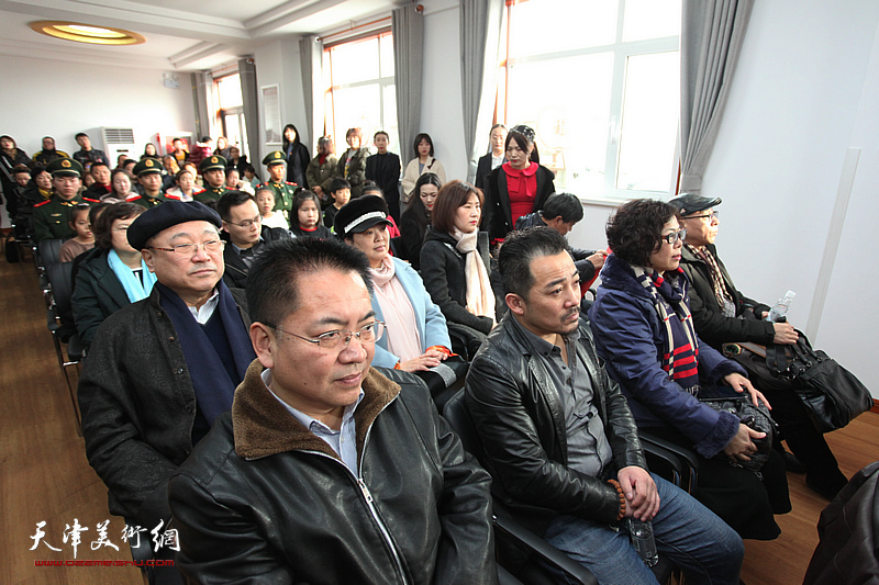 津门名家唐云来师生社区群众百人书画作品展