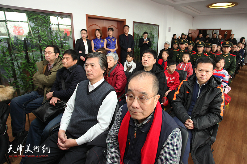 津门名家唐云来师生社区群众百人书画作品展