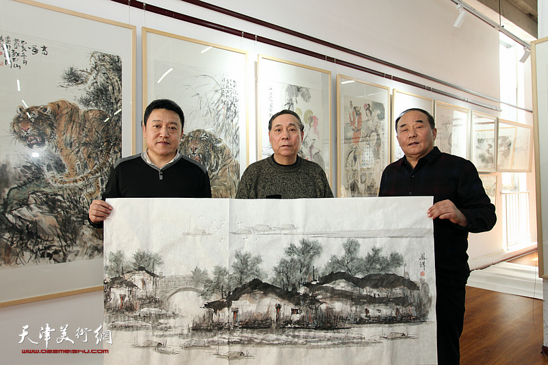 鹤艺轩美术馆在河东区阳光星期八乐园举办开馆首展