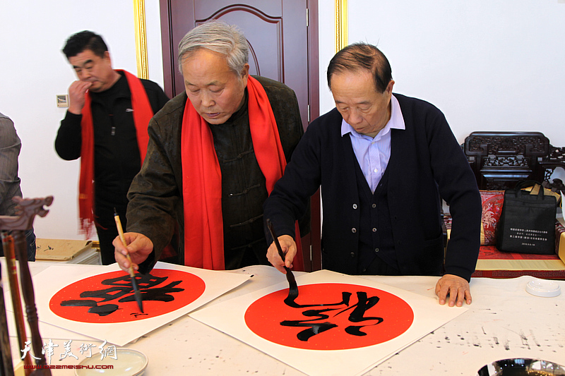 野草书画院揭牌 万福万寿万诗万联颂祖国 礼赞宏达热力