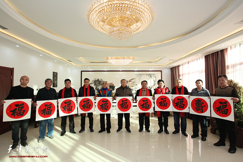 野草书画院揭牌 万福万寿万诗万联颂祖国 礼赞宏达热力