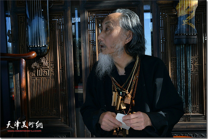 刘栋先生介绍题写《大唐玄奘》电影片名以及颖拓的过程。