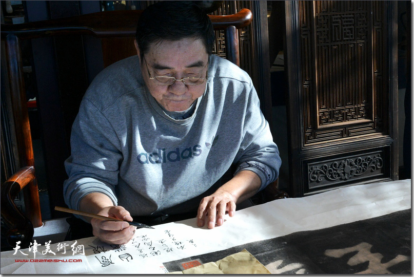 范永庆先生为《大唐玄奘》电影片名颖拓原作题跋。