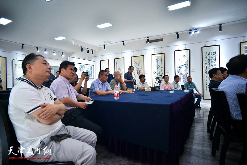 墨醉画馆开馆典礼在天津市河西区举行。