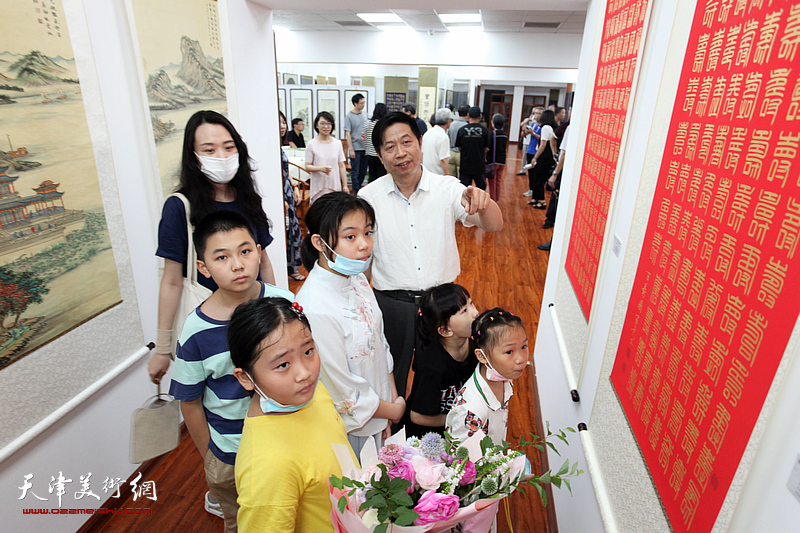 李家尧写经界画山水作品展