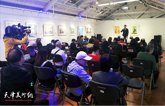 “2020’津沪水彩、粉画名家邀请展”11月12日在田子坊艺术中心开幕。