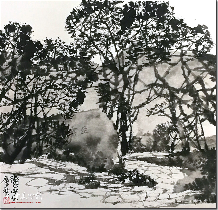 王卫平武夷山、泰宁山水画写生作品