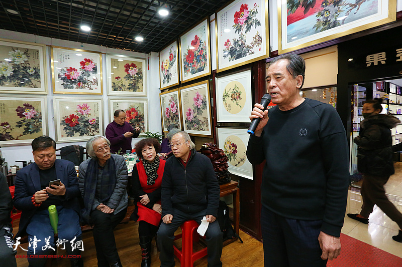 华堂焕彩——著名画家冯字锦彩墨牡丹作品展