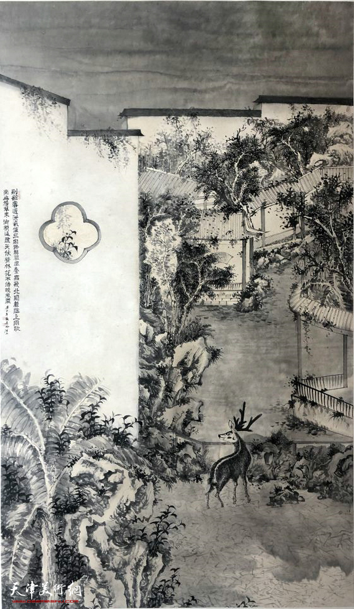 天津青年画家刘观岳水墨画作品