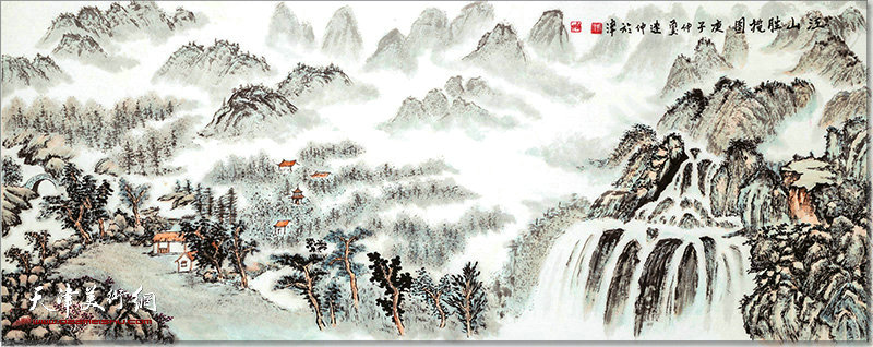 伊连仲作品：江山揽胜