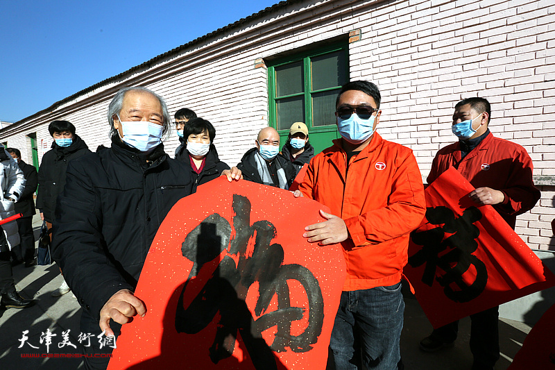 天津市美协新时代“红色文艺轻骑兵”走进静海区