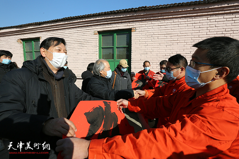 天津市美协新时代“红色文艺轻骑兵”走进静海区