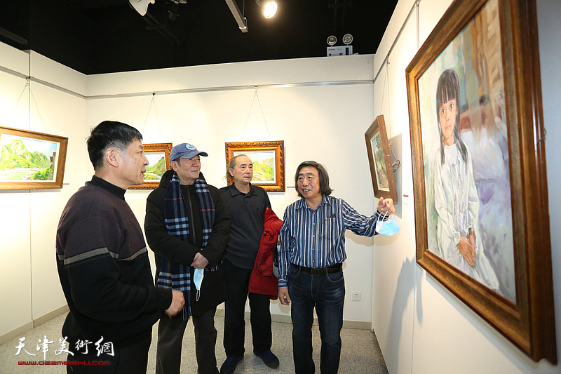 天津画友写生团甘南写生作品汇报展