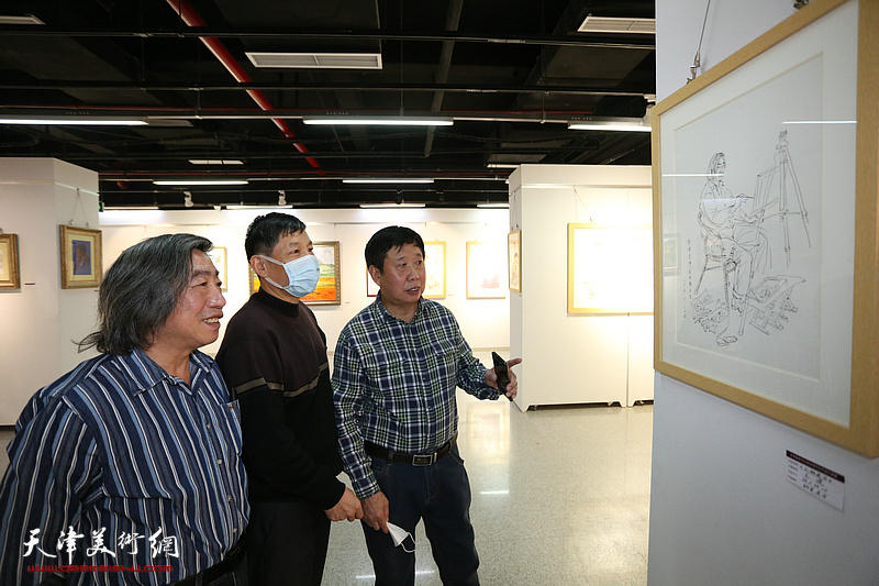 天津画友写生团甘南写生作品汇报展