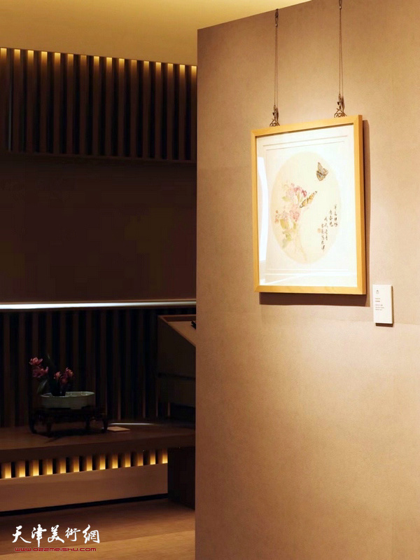“她·艺术”天津国际女性艺术家联展现场。
