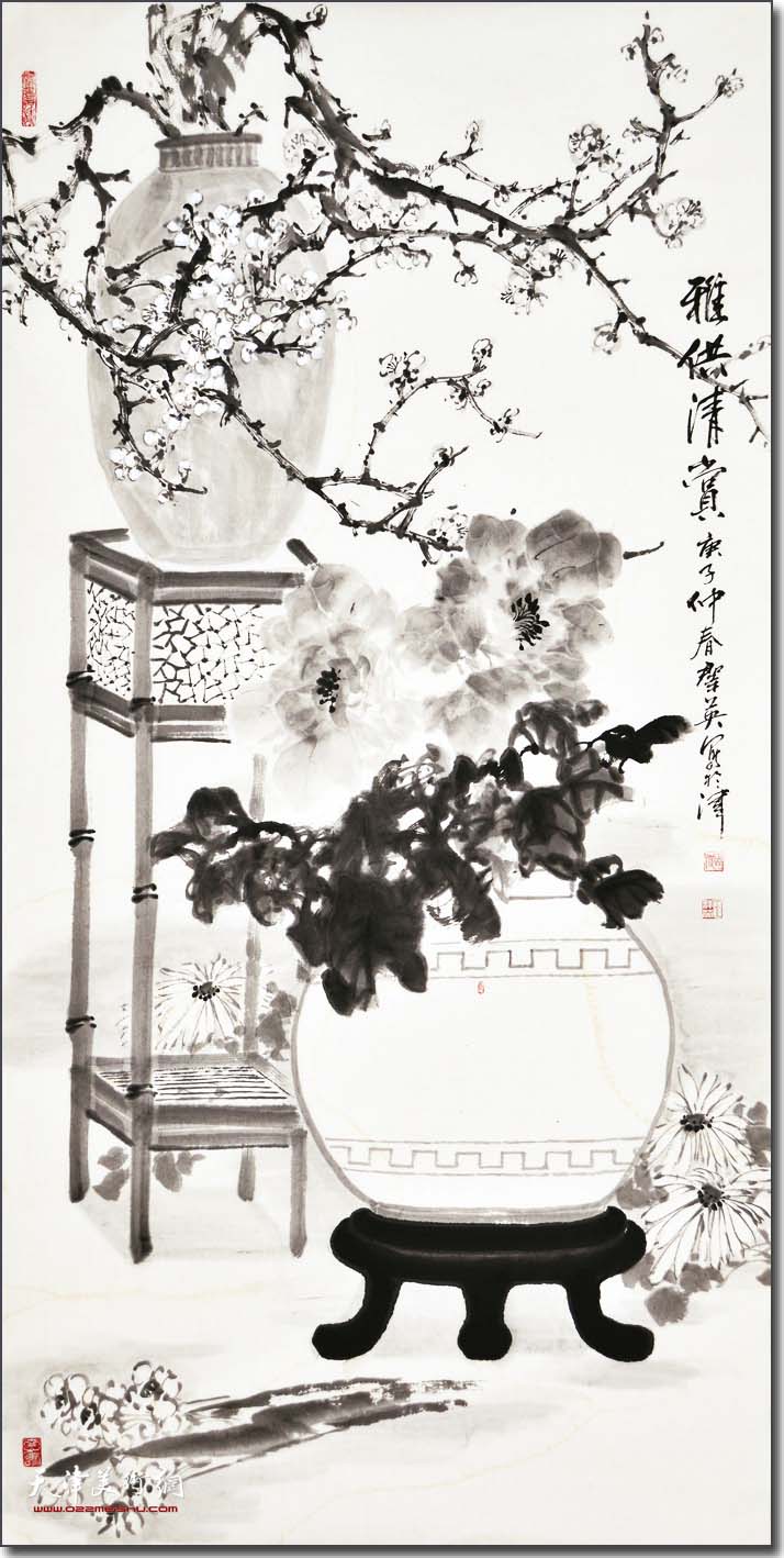 王群英中国画作品