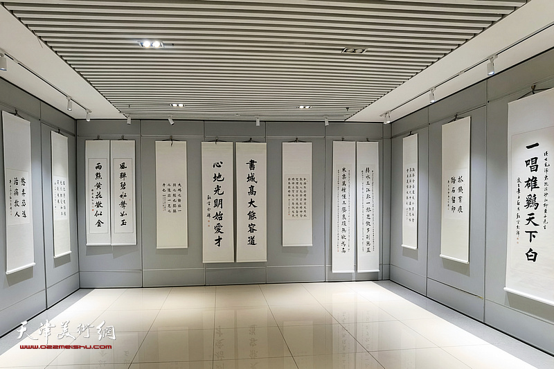 赵红岩书法作品京津冀巡展在北京市东城区文化馆开幕