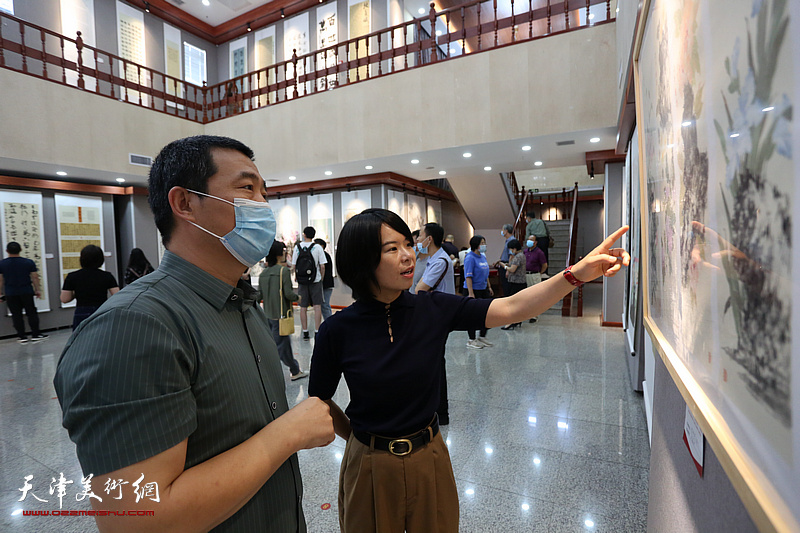 西青区庆祝中国共产党成立100周年群众书画比赛优秀作品展