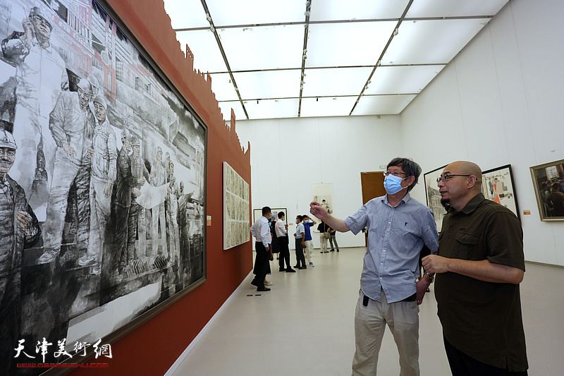 天津市庆祝中国共产党成立100周年美术作品展