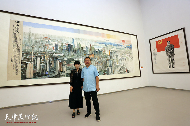 天津市庆祝中国共产党成立100周年美术作品展