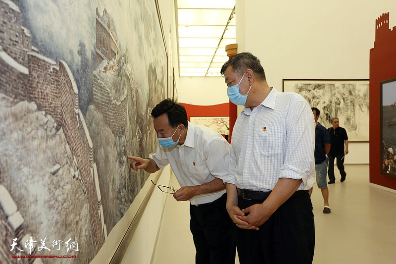 天津市庆祝中国共产党成立100周年美术作品展