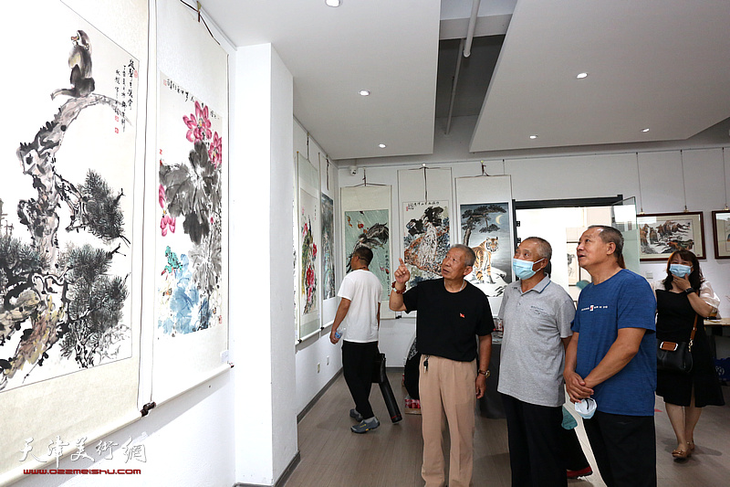 庆祝中国共产党建党一百周年天津市静海区书画作品展