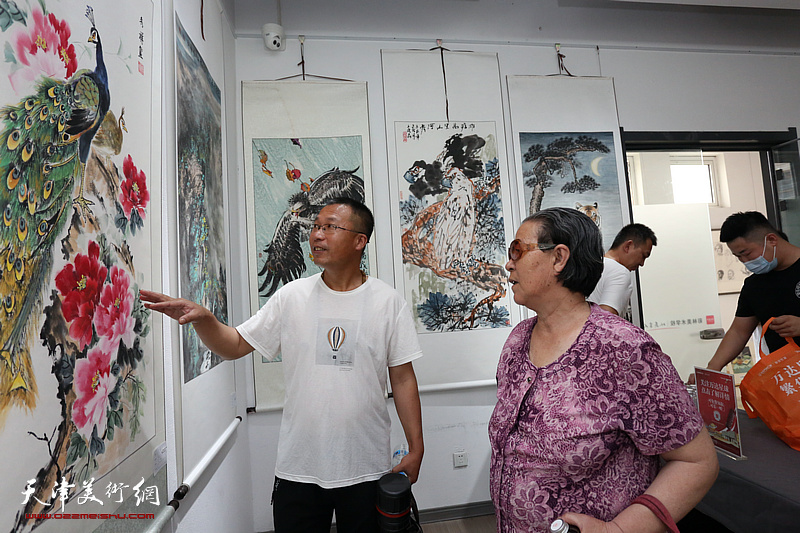 庆祝中国共产党建党一百周年天津市静海区书画作品展