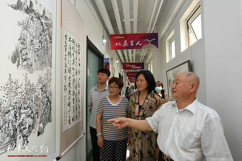 庆祝中国共产党建党一百周年天津市静海区书画作品展