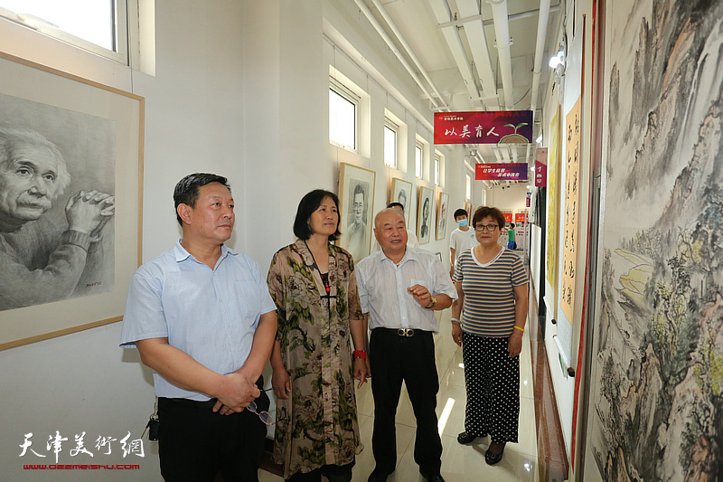 庆祝中国共产党建党一百周年天津市静海区书画作品展