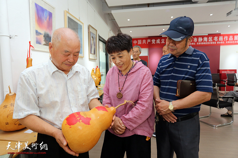 庆祝中国共产党建党一百周年天津市静海区书画作品展