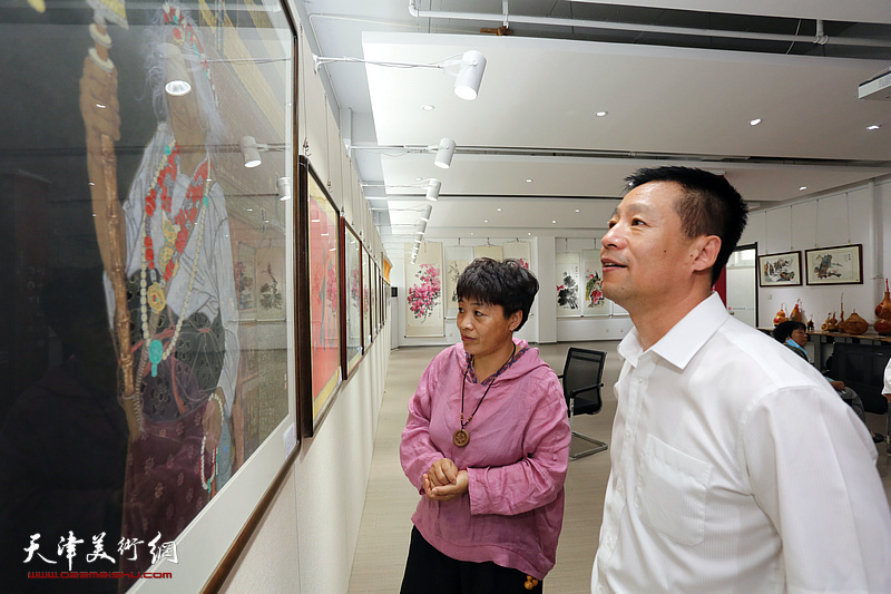 庆祝中国共产党建党一百周年天津市静海区书画作品展