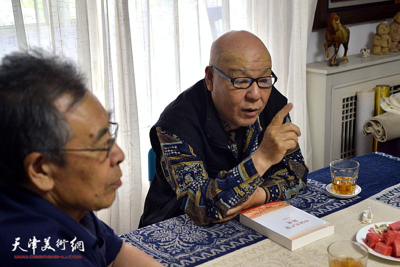 刘凤棋在学习党史活动现场。