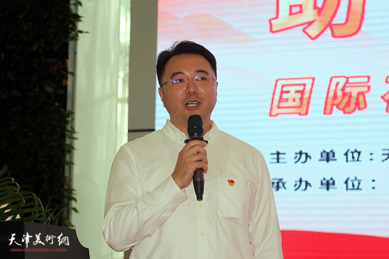 团市委住蓟州结对帮扶组组长第一书记吴香湘致辞。